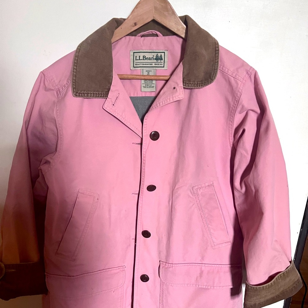 L.L. Bean Pink Barn Coat